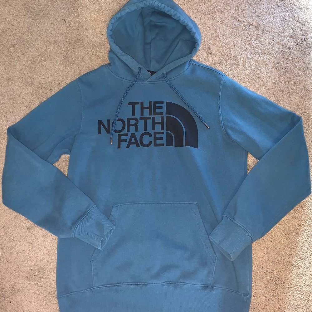 Men's North Face Hoodie (Blue)